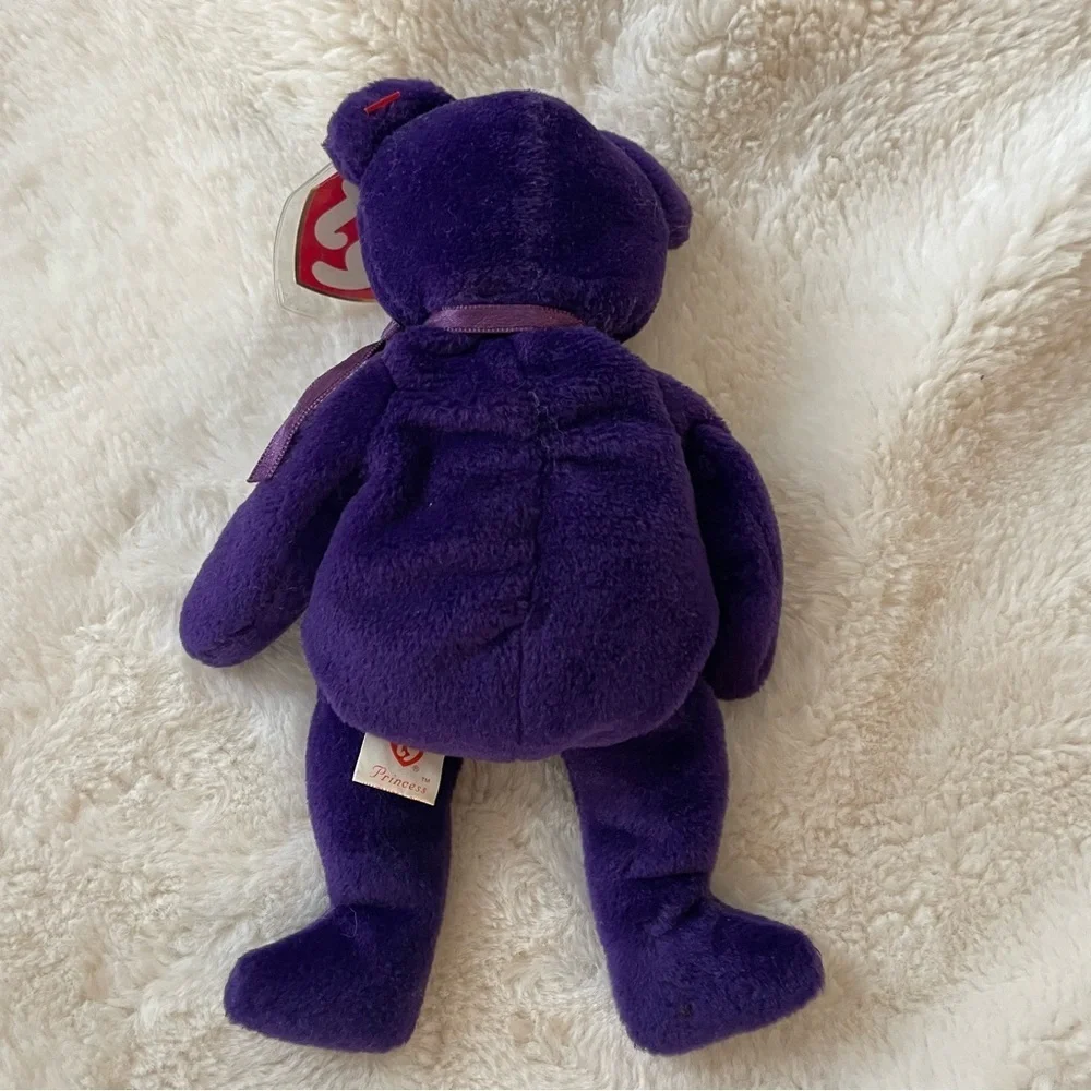 Rare Collectible Alert: 1st Edition Ty Beanie Baby PRINCESS Diana‎ Bear 1997